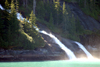 Alaska's Inside Passage - Tracy Arm Fjord : twin falls (photo by Robert Ziff)