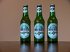 Albania: bottles of Albanian beer 'Tirana' - birra - photo by J.Kaman