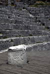 Butrint, Sarand, Vlor County, Albania: Roman theatre - UNESCO World Heritage Site - photo by A.Dnieprowsky