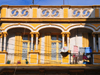 Oran, Algeria / Algrie: sunny balcony - Soers Ben Slimane street - photo by M.Torres |  balcon ensoleill - Rue Soers Ben Slimane