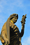 Oran, Algeria / Algrie: Statue of Liberty, behind the cathedral, near the gendarmerie - Bvd Commandant Mira Abderrahmana, Square Maitre Thuveny - photo by M.Torres |  Statue de la Libert - Boulervard Commandant Mira Abderrahmana, Square Maitre Thuveny