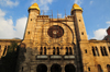 Oran, Algeria / Algrie: Great Synagogue of Oran, built by Simon Kanoui, the Rotschild of Oran - the Sephardic temple is used as a mosque since 1975 - Bvd Maata Mohamed El Habib - photo by M.Torres |  Grande synagogue d'Oran - temple isralite - transforme en mosque en 1975 - Boulevard Maata Mohamed El Habib