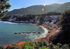 Boumachou - Tipaza wilaya, Algeria / Algrie:  beach and small cove, along the W109 road | plage et petite anse, le long de la route W109 - photo by M.Torres