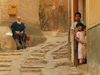 Algeria / Algerie - M'zab - Ghardaa wilaya: backstreets of Ghardaia - stairs - photo by J.Kaman