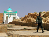 Algrie - Laghouat - Laghouat wilaya: tombeau d'homme saint - Sidi Muhammad Ben Abdelqadir - photographie par J.Kaman