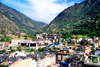 Andorra - Escaldes-Engordany: the valley - shot from the roof of Hotel Panorama (photo by M.Torres)