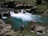 Aragon - Ordesa national park - Pyrenees: river pool (photo by R.Wallace)