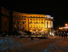 Armenia - Yerevan: Yerevan Hotel at night - photo by S.Hovakimyan