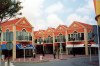 Aruba - Oranjestad: entering Emmastraat (photo by M.Torres)