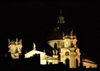 Austria - Salzburg: the Collegiate Church / Kollegienkirche / Universittskirche - Baroque architecture by Fischer von Erlach - Universittsplatz - nocturnal / Nacht - photo by F.Rigaud