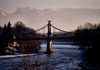 Austria - Oberndorf bei Salzburg: bridge over the Salzach river - photo by F.Rigaud