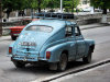 Sheki, Azerbaijan: a very old GAZ-M20 Pobeda - Soviet car - photo by L.McKay