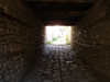 Azerbaijan - Lahic / Lahuj (Ismailly Rayon): passage on a cobbled street (photo by Rashad Khalilov)