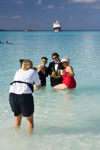 31 Bahamas - Half Moon Cay - Photographer taking pictures of cruise ship passengers at Half Moon Cay, Bahamas (photo by David Smith)