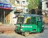 Dakha / Dacca, Bangladesh: auto rickshaw are by the millions - locally called 'baby taxis' and more recently 'CNGs', as some use compressed natural gas - photo by M.Torres