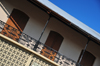 Belize City, Belize: colonial veranda - Catholic school - N Front St. - photo by M.Torres