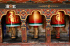 Bhutan - Paro dzongkhag - Prayer wheels in Kyichu Lhakhang, near Paro - photo by A.Ferrari