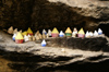 Bhutan - Membartsho, Bumthang District - clay offerings - photo by A.Ferrari