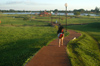 Brazil / Brasil - Dourados: lake park- path - Parque do Lago (photo by Marta Alves)