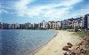 Brazil / Brasil - Florianopolis / Floripa: beach and the Atlantic ocean - bay | dia - praia - Avenida Beira Mar (photo by M.Torres)