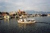 Brazil / Brasil - Lagoa da Conceio (SC): small ferry boat (photo by M.Torres)