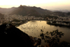 Rio de Janeiro, RJ, Brasil / Brazil: sunset in Botafogo bay - Botafogo beach / pr do sol sobre a baa de Botafogo - barcos e praia de Botafogo - bairro de Botafogo - Zona Sul do Rio - photo by L.Moraes