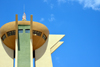 Ouagadougou, Burkina Faso: observation platform of the Martyr's Monument aka Monument to the National Heroes, Ouaga 2000 quarter, an elite diplomatic and residential area - photo by M.Torres