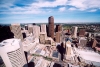 Canada / Kanada - Calgary, Alberta: skyline - view from Calgary tower - photo by M.Torres