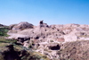 Canada / Kanada - Dinosaur Provincial Park, Alberta: bad lands and Hoodoo - photo by M.Torres