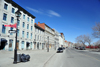 Montreal, Quebec, Canada: Boyer's Block, Magasin-entrept Jean-Louis-Beaudry, Magasins-entrepts William-Cormack and William-Murray / Htel Nelligan... - Rue de La Commune Ouest seen from the Place Royale area - Vieux-Montral - photo by M.Torres