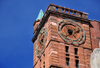 Montreal, Quebec, Canada: ornate clock tower of the New York Life building / difice Montreal Trust / Quebec Bank Building - Babb, Cook & Willard architects - Place d'Armes - Vieux-Montral - photo by M.Torres