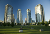 Vancouver, BC, Canada: False Creek condominium and waterfront development - photo by D.Smith