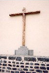 Carnay Islands / Canarias - Tenerife - Puerto de La Cruz: a Tenerifean cross at Casa de la Real Alfandega - photo by M.Torres