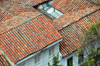 Bogota, Colombia: red roofs near Universidade de Los Andes - barrio Las Aguas - La Candelaria - photo by M.Torres