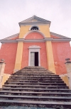 Corsica / Corse - Nonza: the church (photo by M.Torres)