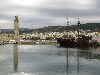 Crete - Rethimnon: a galleon on the waterfront (photo by Alex Dnieprowsky)