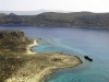 Crete - Gramvoussa peninsula: boat following the coast (photo by Alex Dnieprowsky)