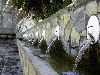 Crete - Spili (Rethimnon prefecture): fountain of the 25 lion heads (photo by Alex Dnieprowsky)