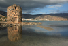 Crete, Greece - Elounda, Lassithi prefecture, Agios Nikolaos municipality: old windmill or rather its remains - photo by A.Dnieprowsky