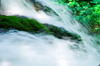 Croatia - Plitvice Lakes National Park: flowing water that will feed the Korana river - photo by P.Gustafson