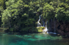 Croatia - Plitvice Lakes National Park: falls and lake - photo by P.Gustafson