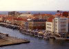 Curaao - Willemstad / CUR: floating market (photo by Robert A. Ziff)