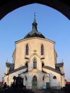 Czech Republic - Zelen Hora / Gruneberg - Z'r nad Szavou / Saar (Southern Moravia - Jihomoravsk - Jihlavsk kraj: Pilgrimage Church of Saint John of Nepomuk - final masterpiece of Jan Santini Aichel - UNESCO World Heritage Site - photo by J.Kaman