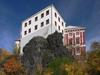 Czech Republic - Ceske Stredohori mountains: Milesov Castle - Usti nad Labem Region - photo by J.Kaman