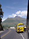 Ecuador - vulcan Cayambe / volcano, Pichincha province - Eastern Cordillera of the Ecuadorean Andes (0.03S 78.0W) - Holocene compound volcano (photo by A.Caudron)