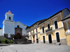 Quito, Ecuador: Iglesia de San Blas - built in 1568 - architects Jorge Guzmn and Fermn Taipe - photo by M.Torres