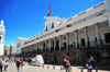 Quito, Ecuador: Plaza Grande / Plaza de la Independencia - Carondelet Palace, home to the president - Government Palace - Palacio de Gobierno - French renaissance and Spanish barroque - photo by M.Torres