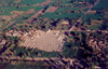 Qena Governorate, Egypt: rural life in the fertile banks of the Nile - from the air - photo by M.Torres