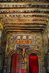 Gondar, Amhara Region, Ethiopia: Debre Berham Selassie church - interior - photo by M.Torres