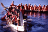 Finland - Tahko / Tahkovuori - Eastern Finland province - Northern Savonia region: dragon boats (photo by F.Rigaud)